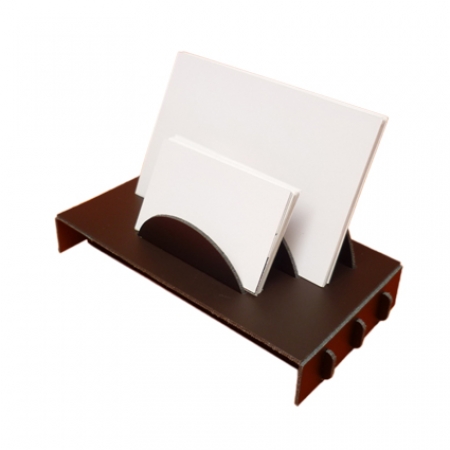 Card Holder in bonded leather Support-Cartes en synderme cuir recycl 