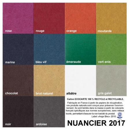 Nuancier Ecocarte  