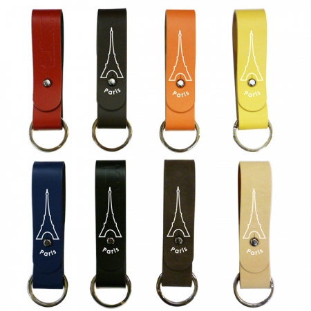 Bonded leather belt key holders - porte-cls ceinture 