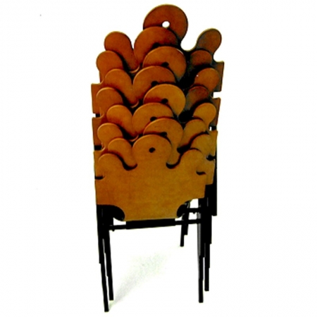 Chaise Puzzle : Siges empils Stackable chair Puzzle 