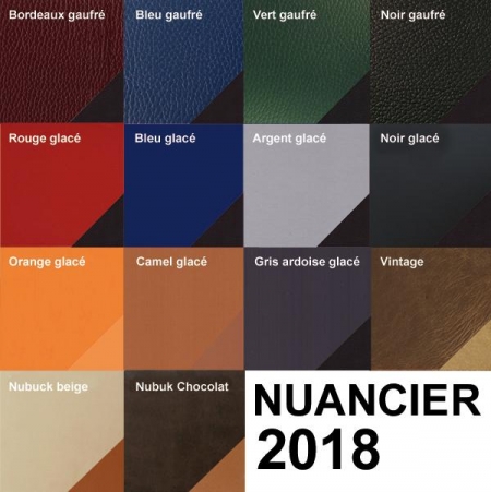 Nuancier Synderme 2018 