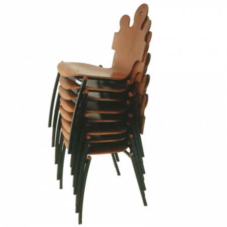Chaise et Fauteuil Puzzle : Siges empilables Stackable chair & armchair 