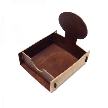 Porte-Notes Arbre en cuir recycl synderme Tree Note-Pad Holders 