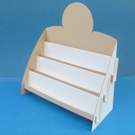 prsentoir en carton  Pompidou - PLV pour cartes postales et flyers-cardboard display 