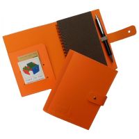 conférenciers A6  Conference pad A6 in Recycled leather 
