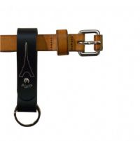 Porte-clés pour ceinture en cuir recyclé - belt key rings